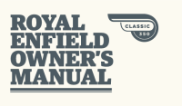 Royal Enfield Classic 350 - Owners Manual 2016